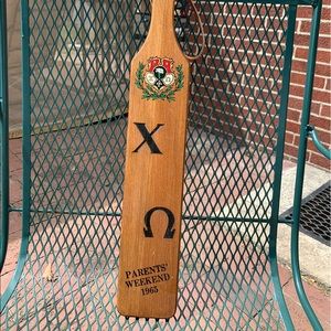 Chi Omega vintage pledge paddle Iowa State 1965